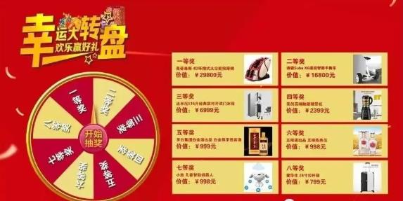 企叮咚营销大转盘