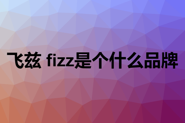 飞兹 fizz是个什么品牌，这个品牌怎么样？