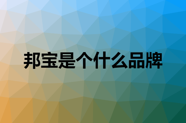 邦宝 BanBao是个什么品牌，这个品牌怎么样？