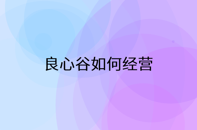 良心谷怎么做营销活动宣传，两个提升业绩的工具