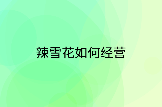 辣雪花怎么做营销活动宣传，两个提升业绩的工具