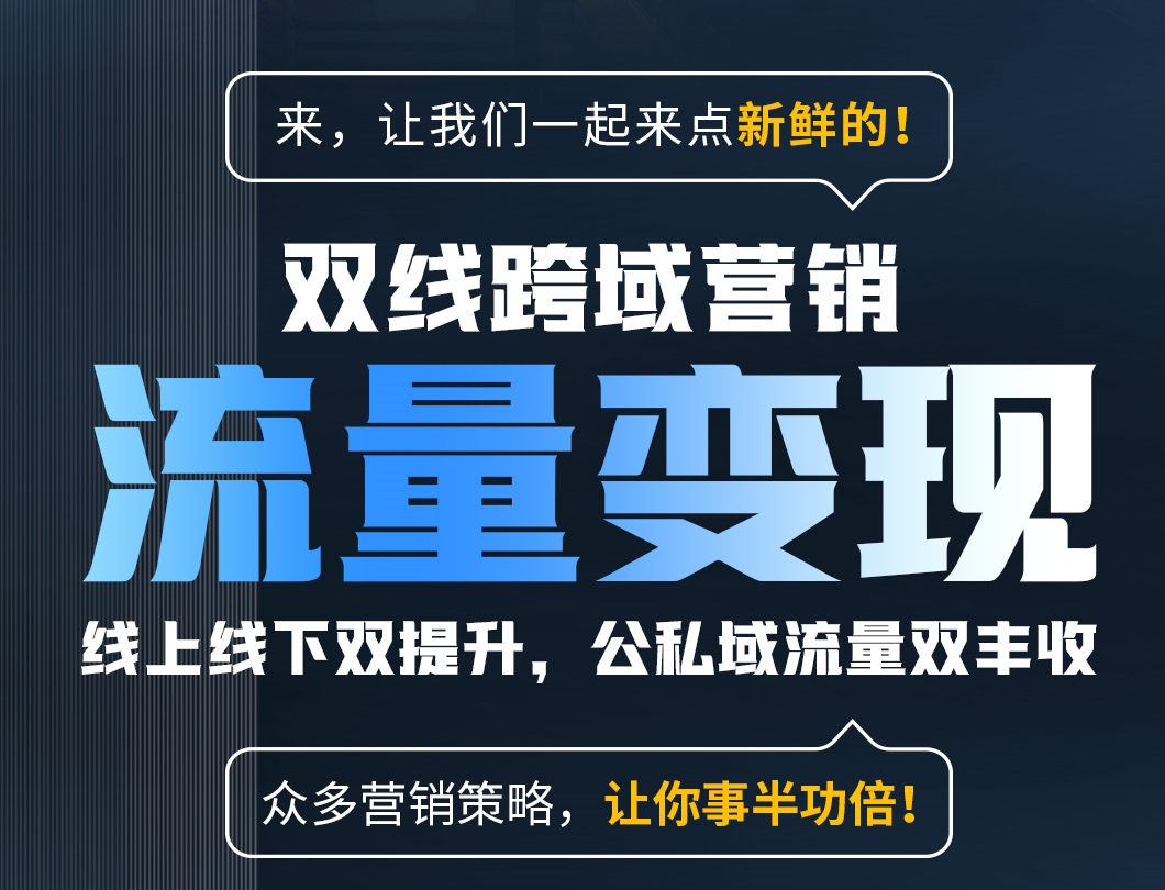 双线跨域营销之《流量变现》11.6-11.7